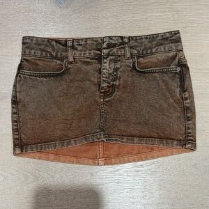 Guess Denim Mini Skirt